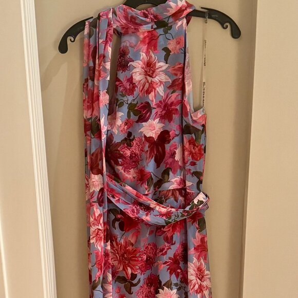 Selena Gown - Pink/Periwinkle Dahlia SIZE 4 - Picture 1 of 4